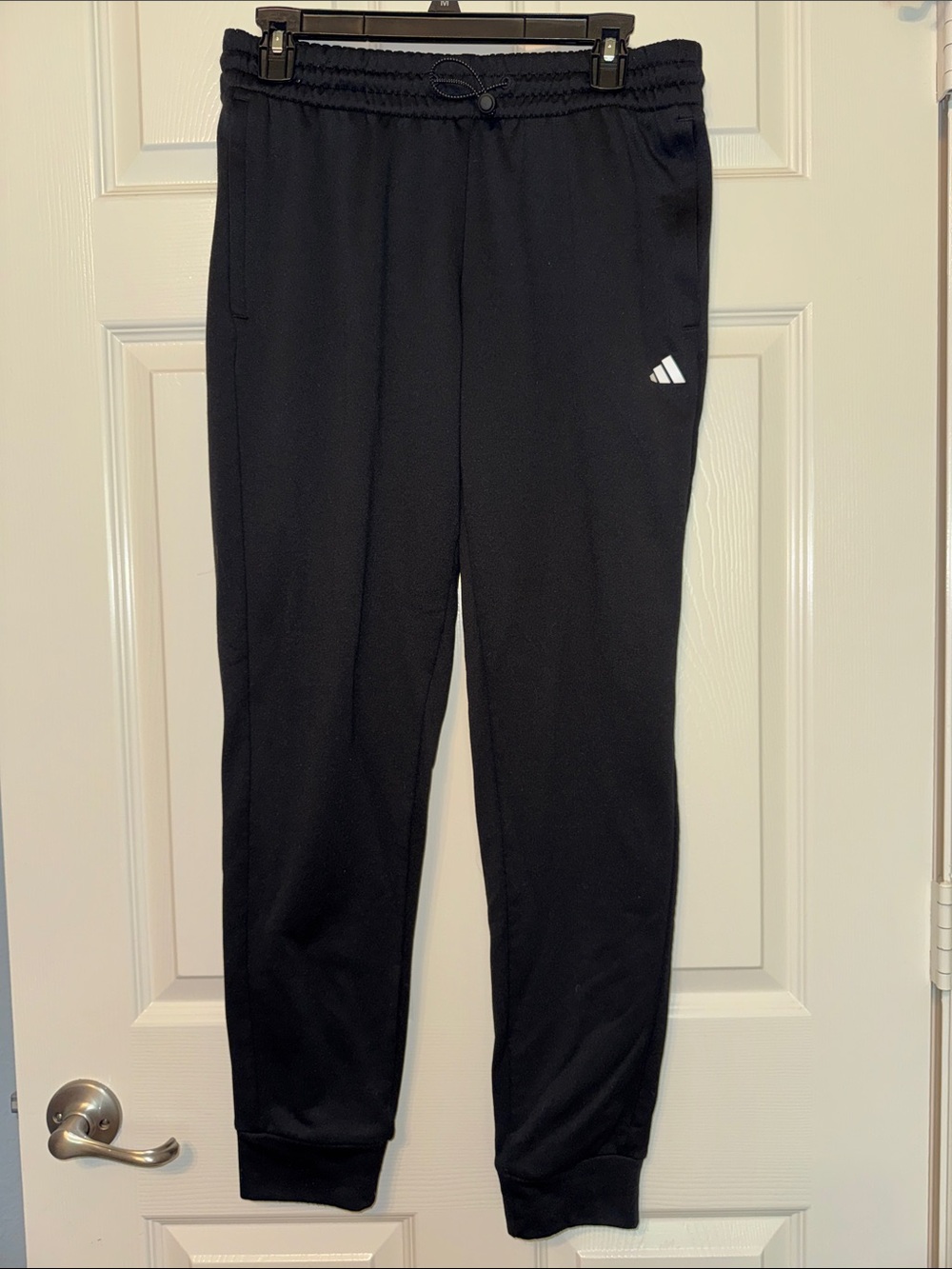 adidas Men’s Aeroready Black Joggers with Logo